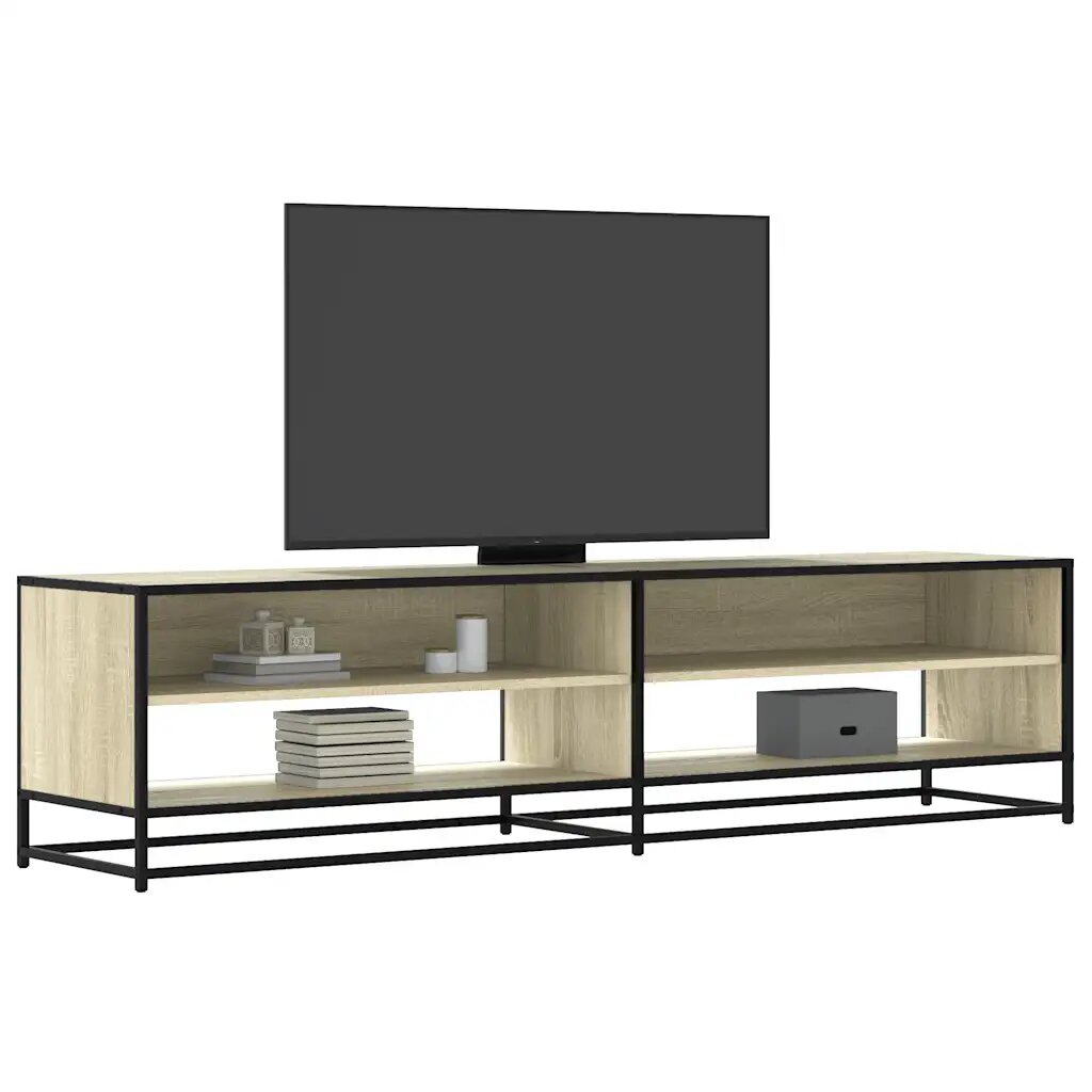 vidaXL ТB шкаф дъб сонома 1805x40x46 см инженерно дърво