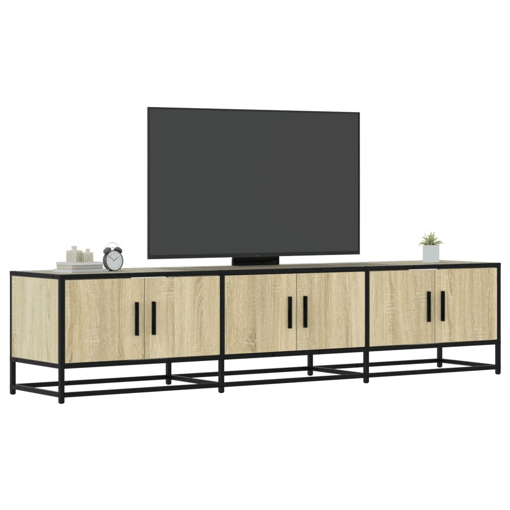 vidaXL ТB шкаф дъб сонома 180x35x41 см инженерно дърво