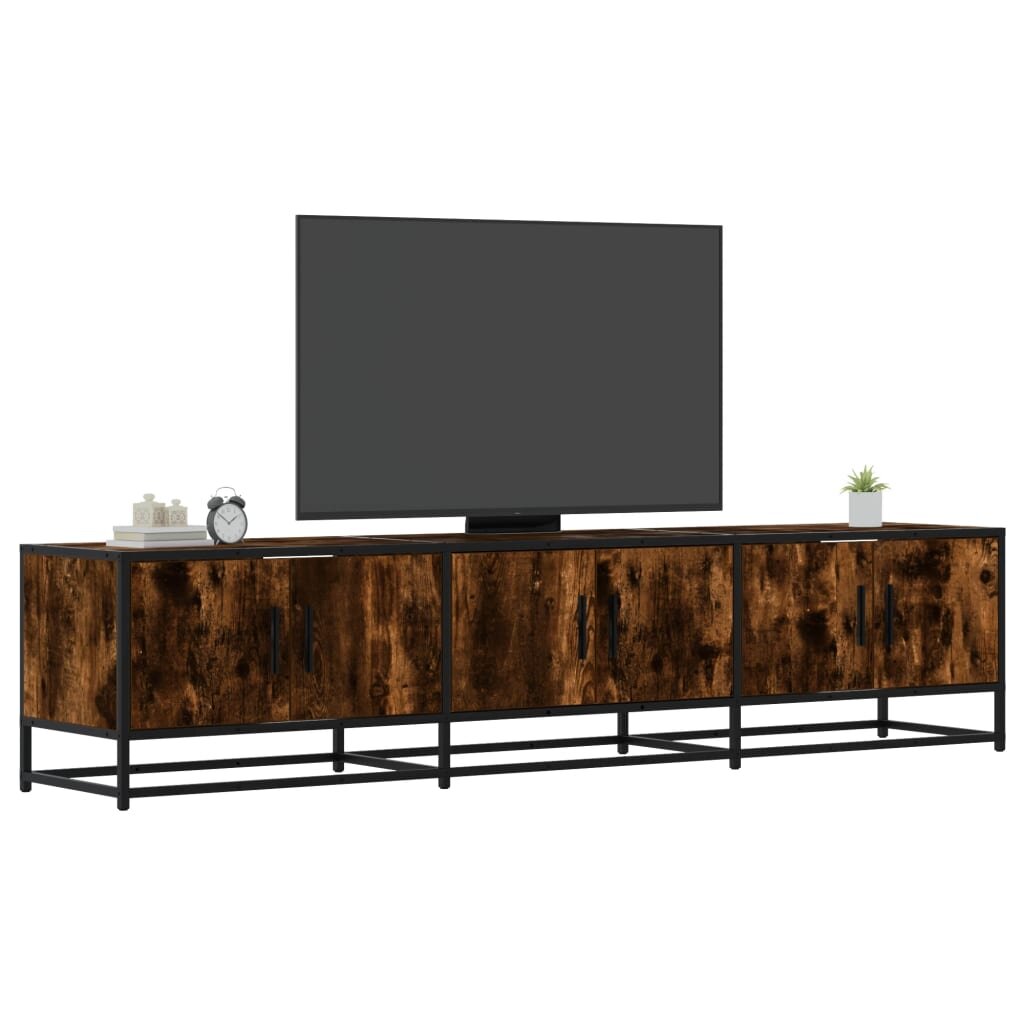 vidaXL ТB шкаф опушен дъб 180x35x41 см инженерно дърво