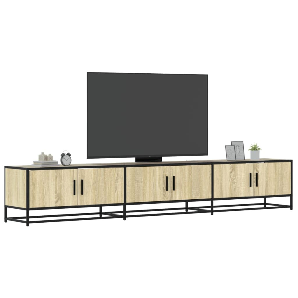 vidaXL ТB шкаф сонома дъб 240x35x41 см инженерно дърво