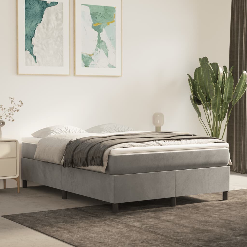 vidaXL Топ матрак 160x220x5 см