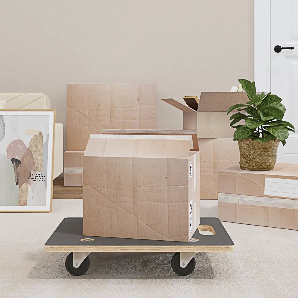 vidaXL Транспортни колички 2 бр правоъгълни 60x40x115 см 250 кг