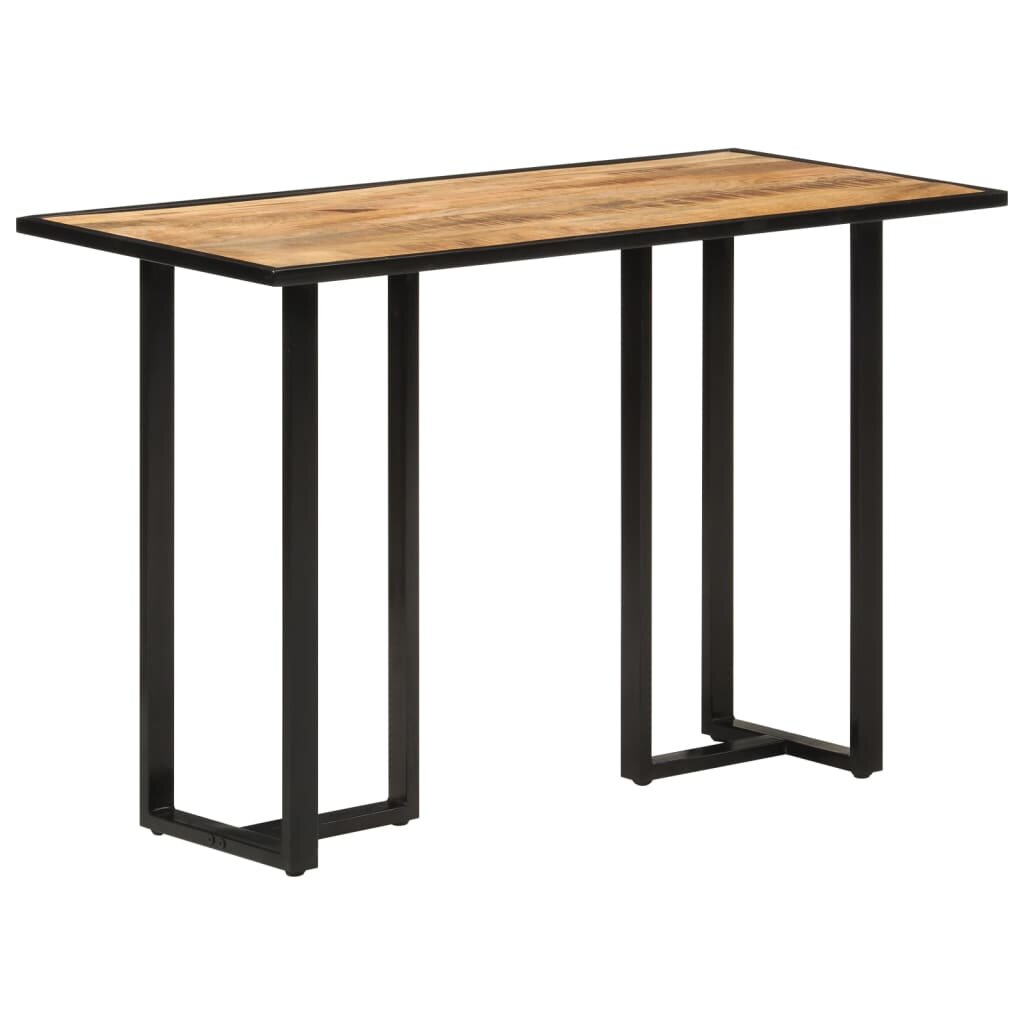 vidaXL Трапезна маса 110x55x755 cм мангово дърво масив