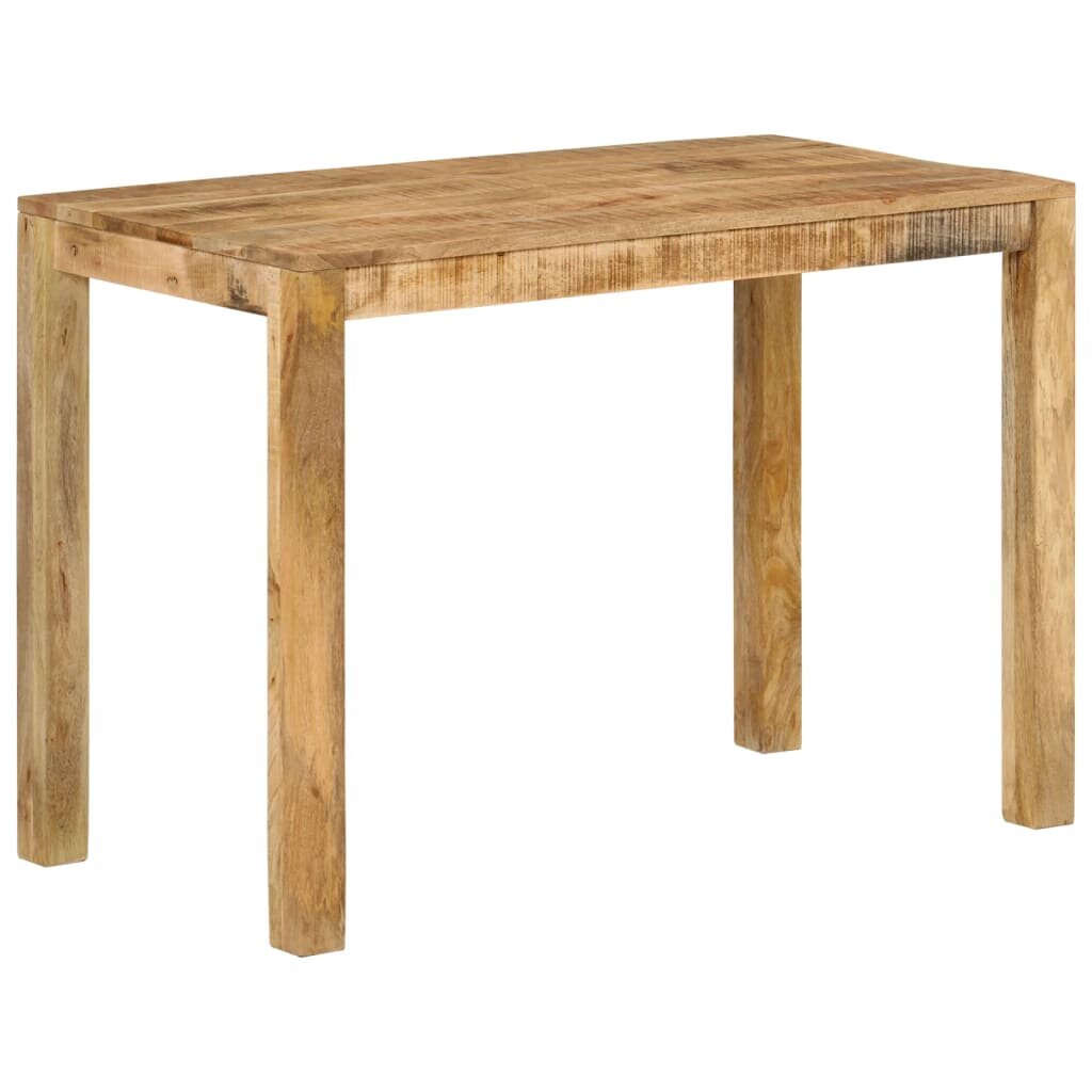 vidaXL Трапезна маса 110x55x76 cм мангово дърво масив