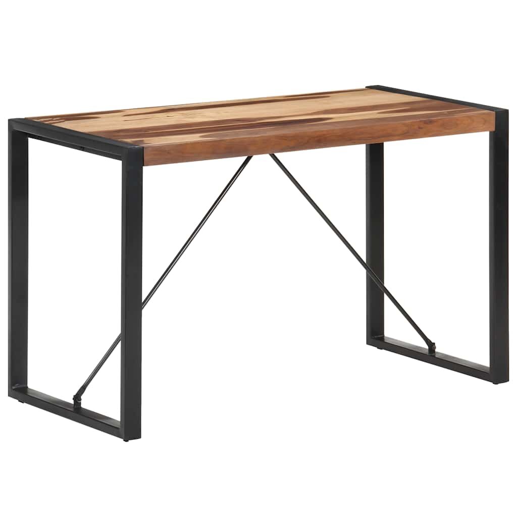 vidaXL Трапезна маса 120x60x75 см масивно дърво