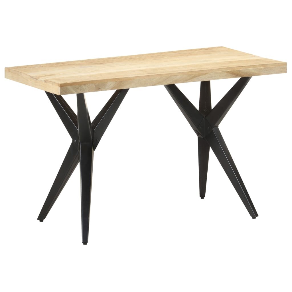 vidaXL Трапезна маса 120x60x76 см мангово дърво масив