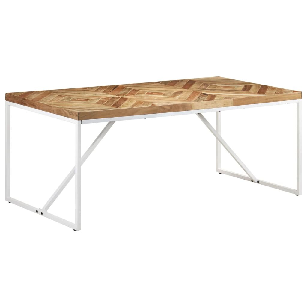 vidaXL Трапезна маса 180x90x76 cм акация и манго масив