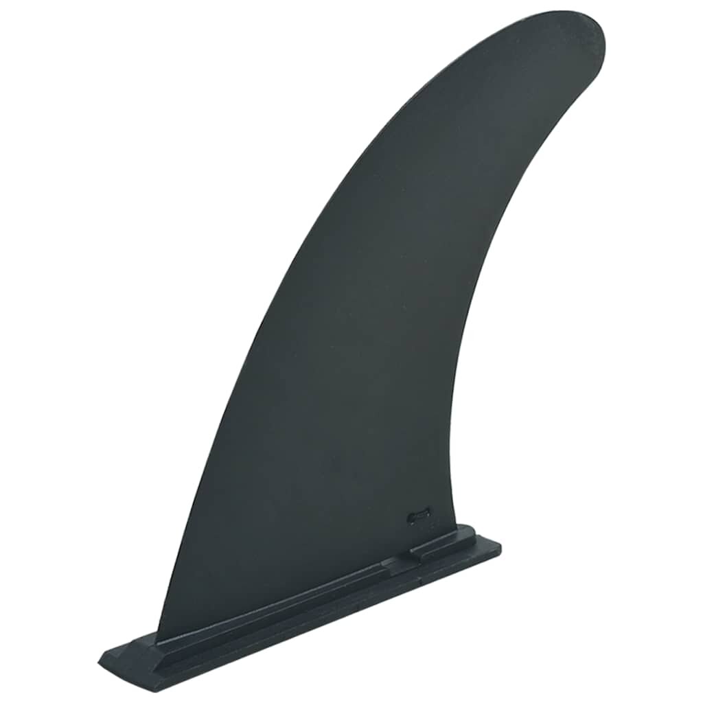 vidaXL Централна финка за SUP дъска 183x212 см пластмаса черна