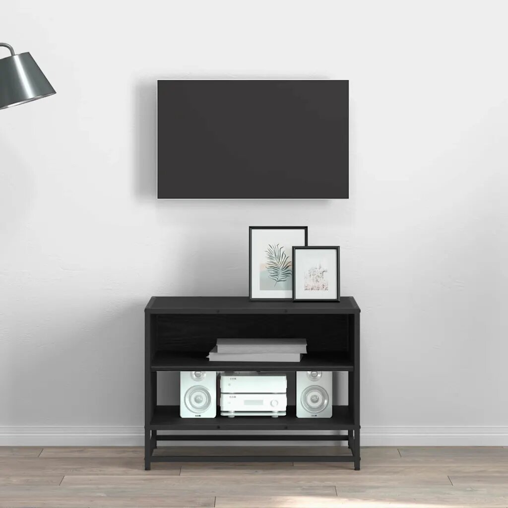 vidaXL ТВ Единици 61 x 40 x 46 см Черния дъб Инженерна дървесина