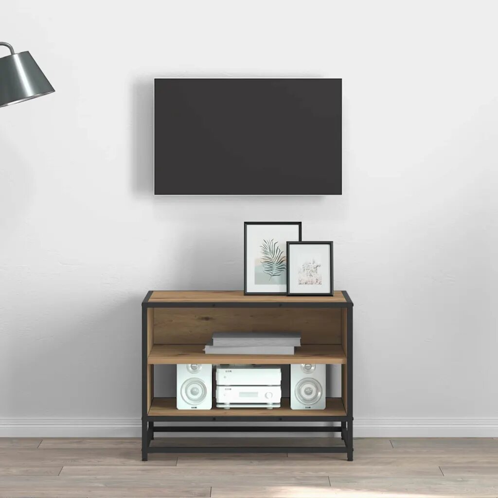 vidaXL ТВ Единици 61 x 40 x 46 см Дъб Инженерна дървесина