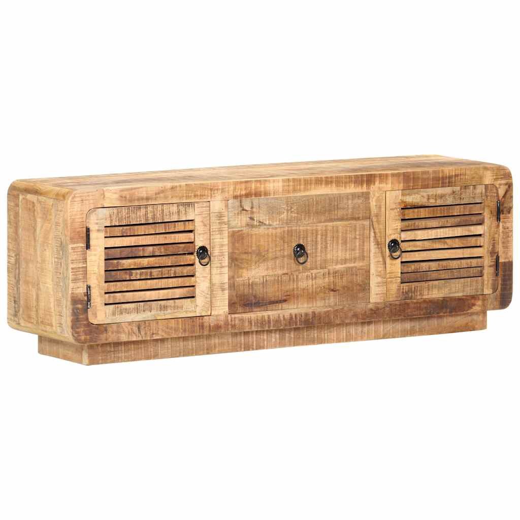 vidaXL ТВ шкаф 120x30x40 см грубо мангово дърво