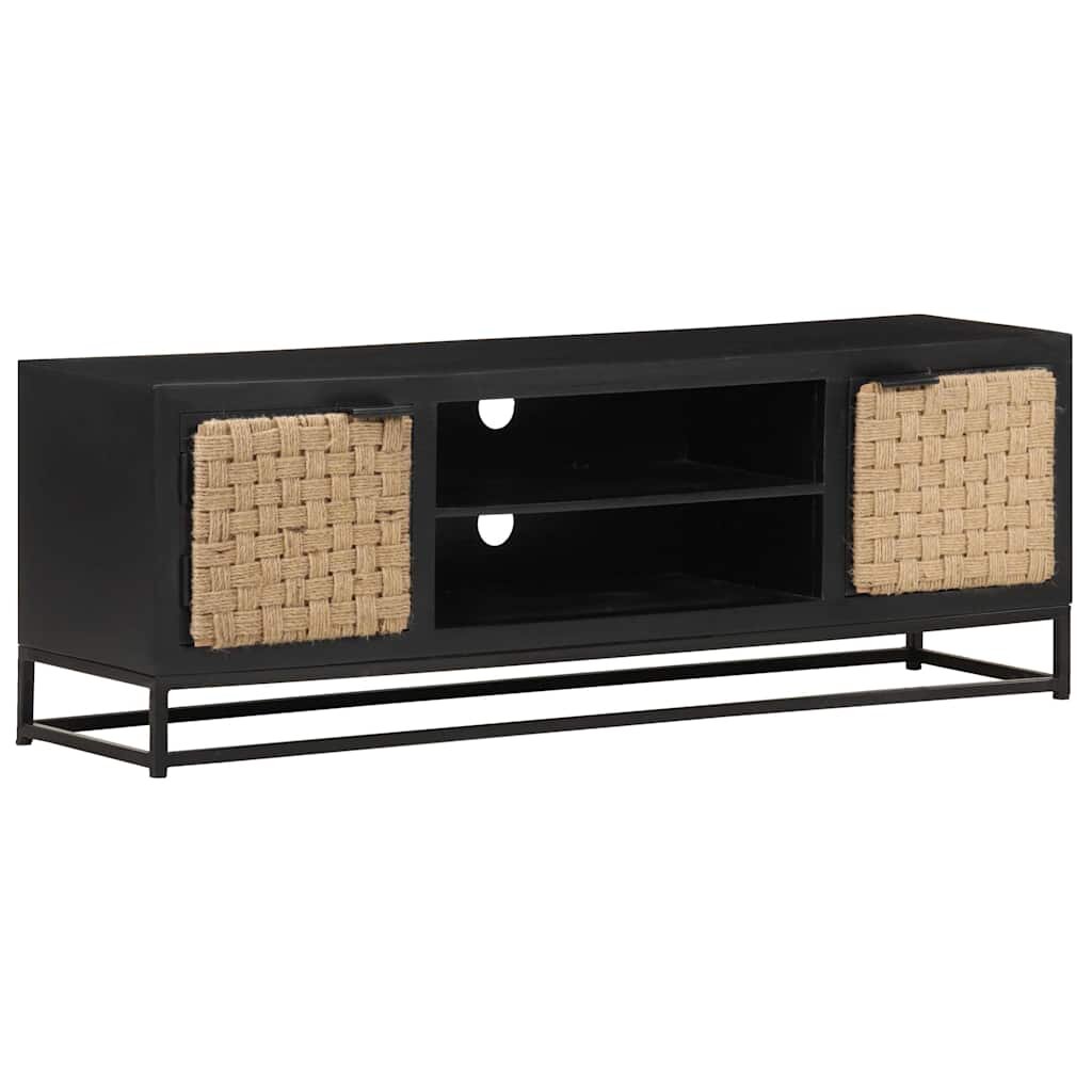 vidaXL ТВ шкаф 120x30x40 см мангово дърво масив