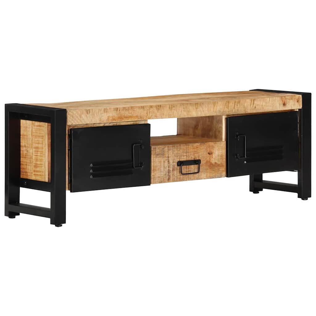 vidaXL ТВ шкаф 120x30x40 см масивно мангово дърво
