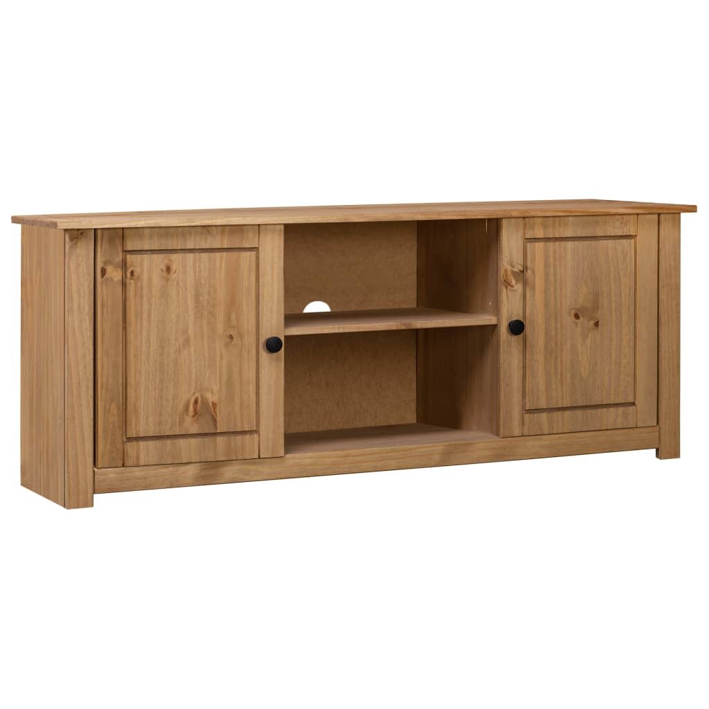 vidaXL ТВ шкаф 120x40x50 см бор масив Panama Range