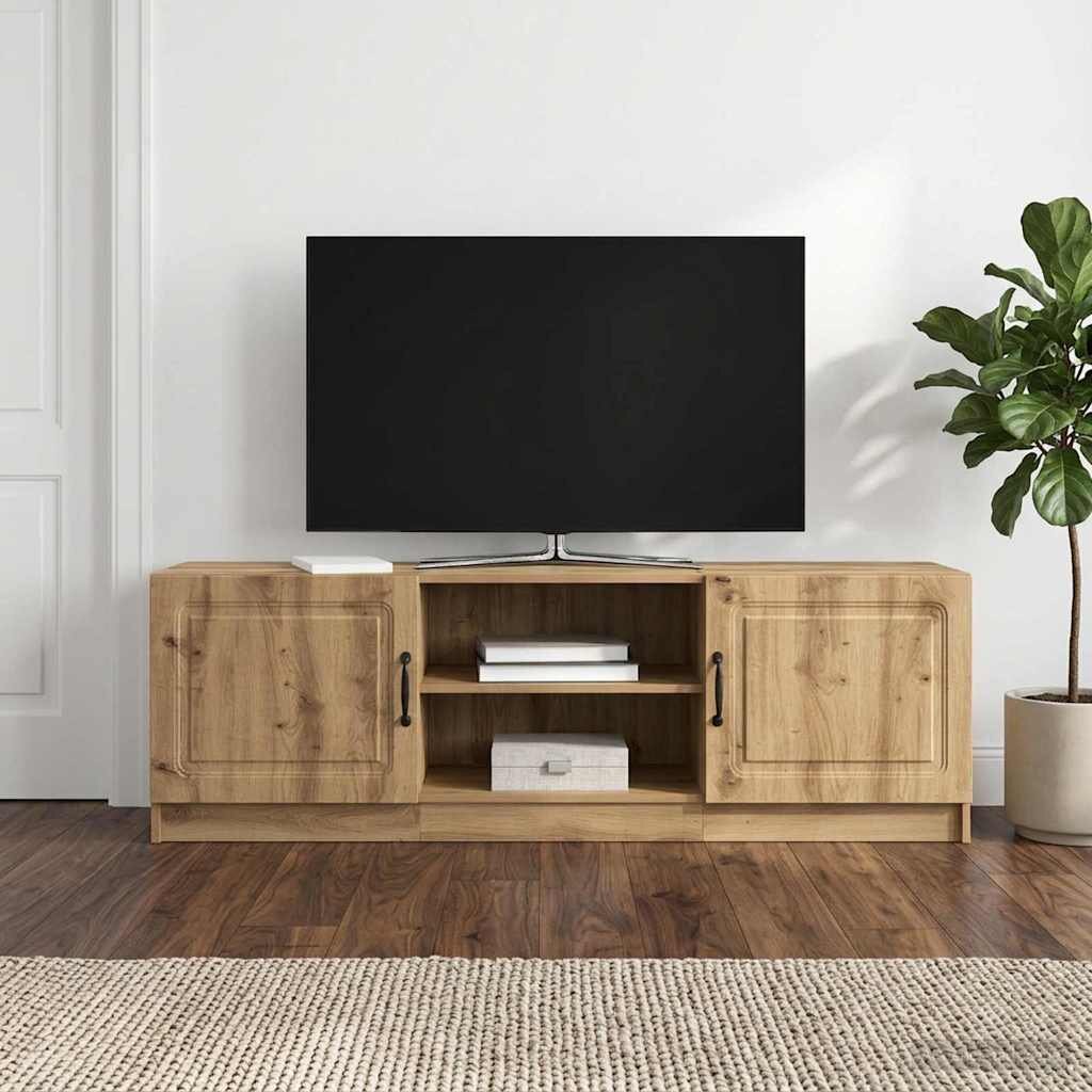 vidaXL ТВ шкаф 150 x 31 x 47 см Дъб артизан Инженерна дървесина