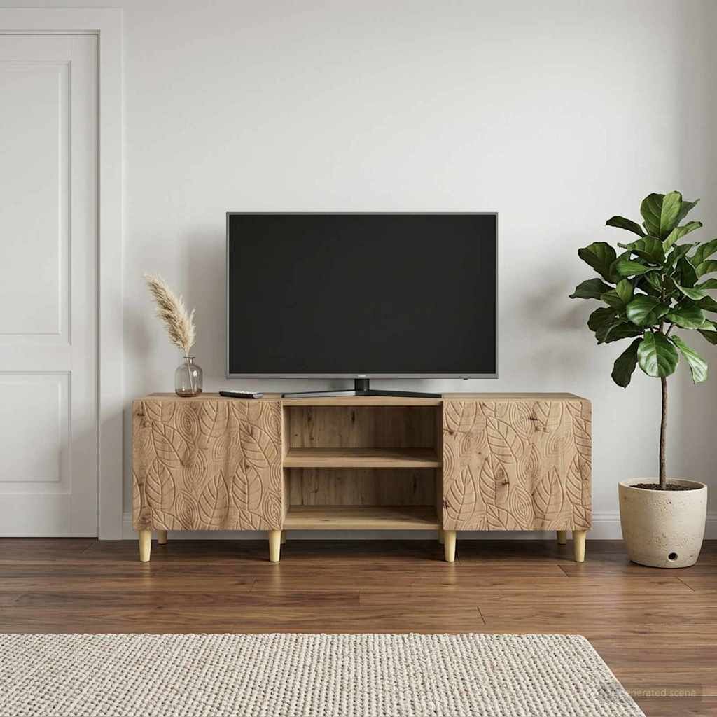 vidaXL ТВ шкаф 150 x 31 x 50 см Дъб артизан Инженерна дървесина