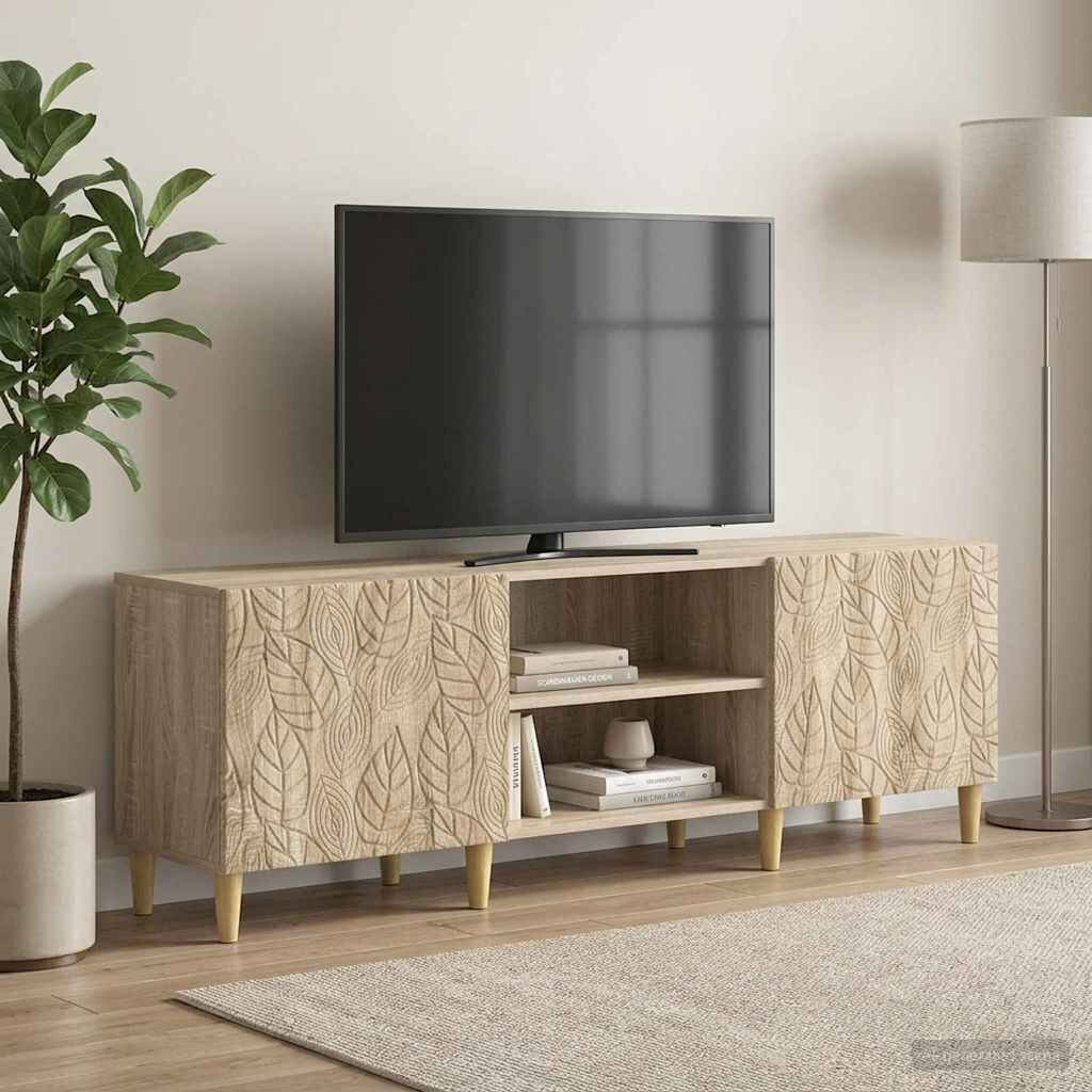 vidaXL ТВ шкаф 150 x 31 x 50 см Дъб сонома Инженерна дървесина