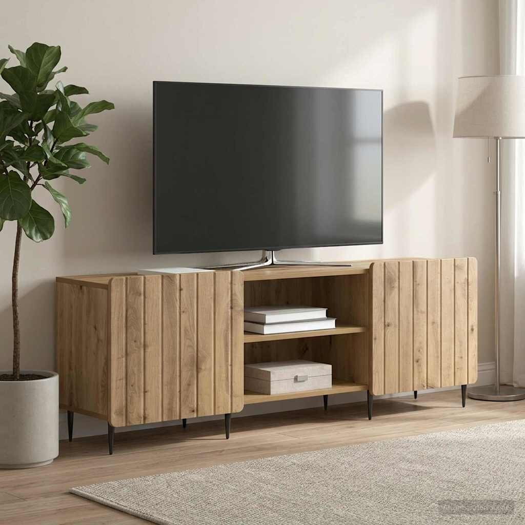 vidaXL ТВ шкаф 150 x 31 x 52 см Дъб артизан Инженерна дървесина