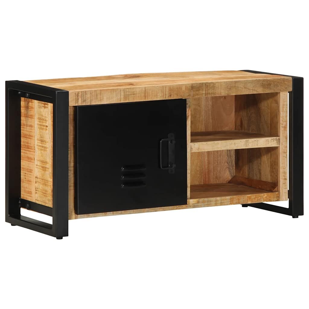 vidaXL ТВ шкаф 80x30x40 cm Масивна груба дървесина Манго