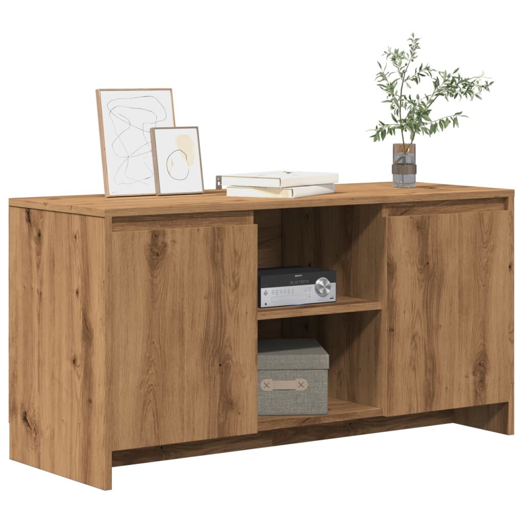 vidaXL ТВ шкаф Artisan Oak 102x375x525 cm Инженерна дървесина
