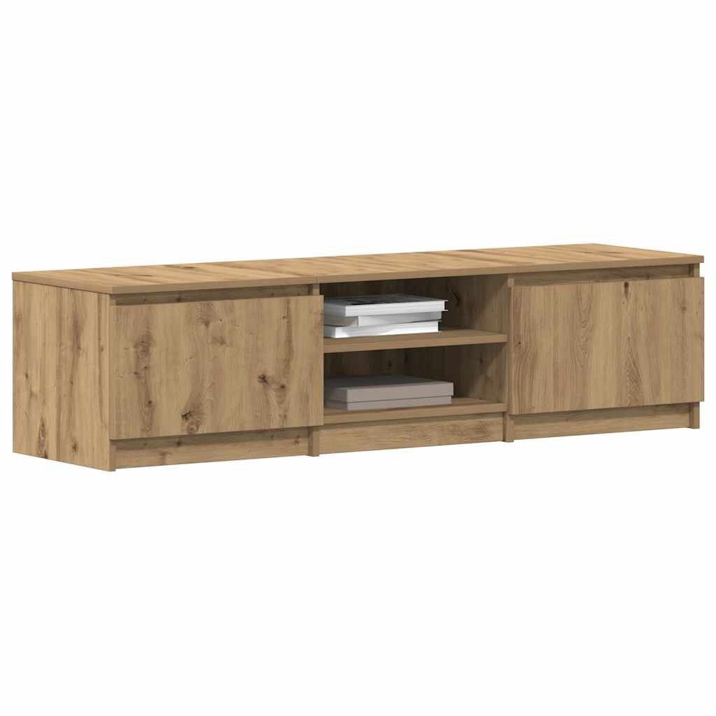 vidaXL ТВ шкаф Artisan Oak 140x40x36 cm Инженерна дървесина