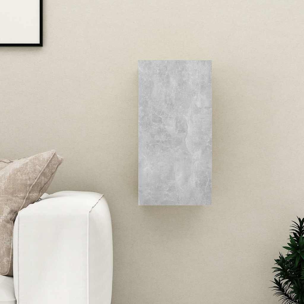 vidaXL ТВ шкаф бетонно сив 305x30x60 см инженерно дърво
