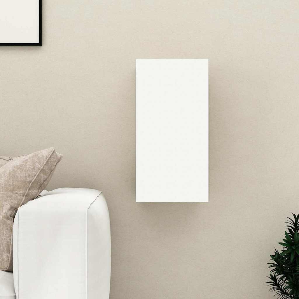 vidaXL ТВ шкаф бял 305x30x60 см инженерно дърво
