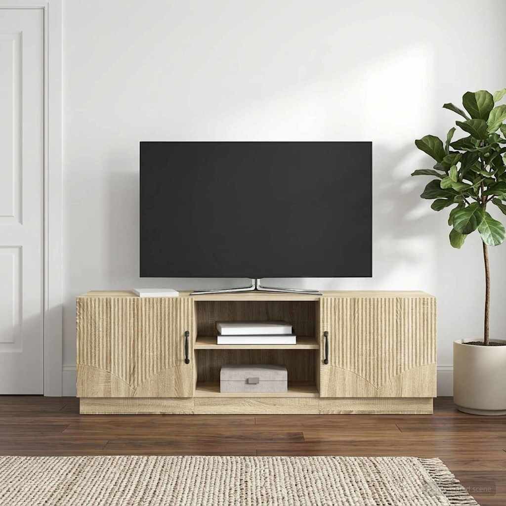 vidaXL ТВ шкаф Дъб сонома 150 x 31 x 47 см Инженерна дървесина