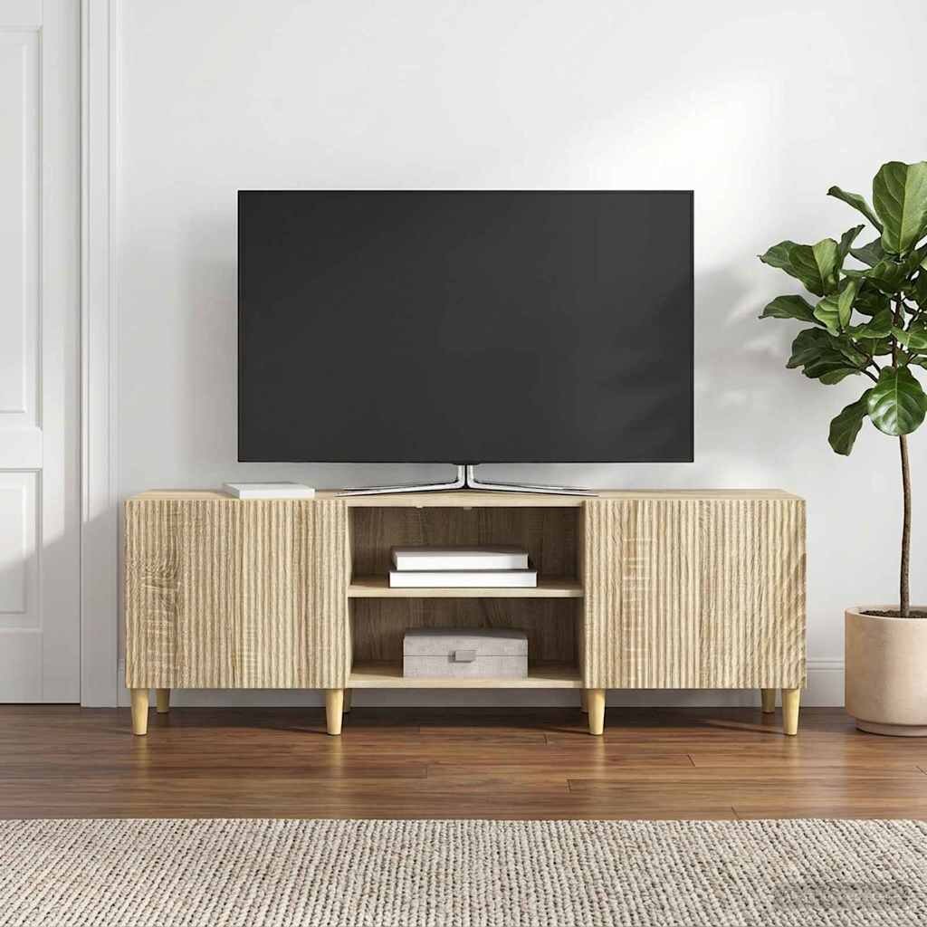 vidaXL ТВ шкаф Дъб сонома 150 x 31 x 50 см Инженерна дървесина