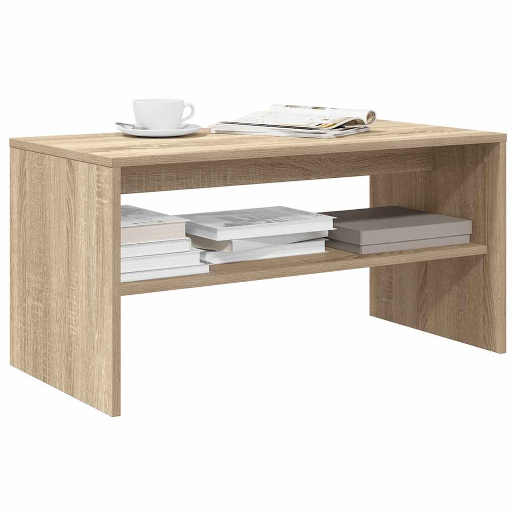 vidaXL ТВ шкаф дъб сонома 80x40x40 см ПДЧ
