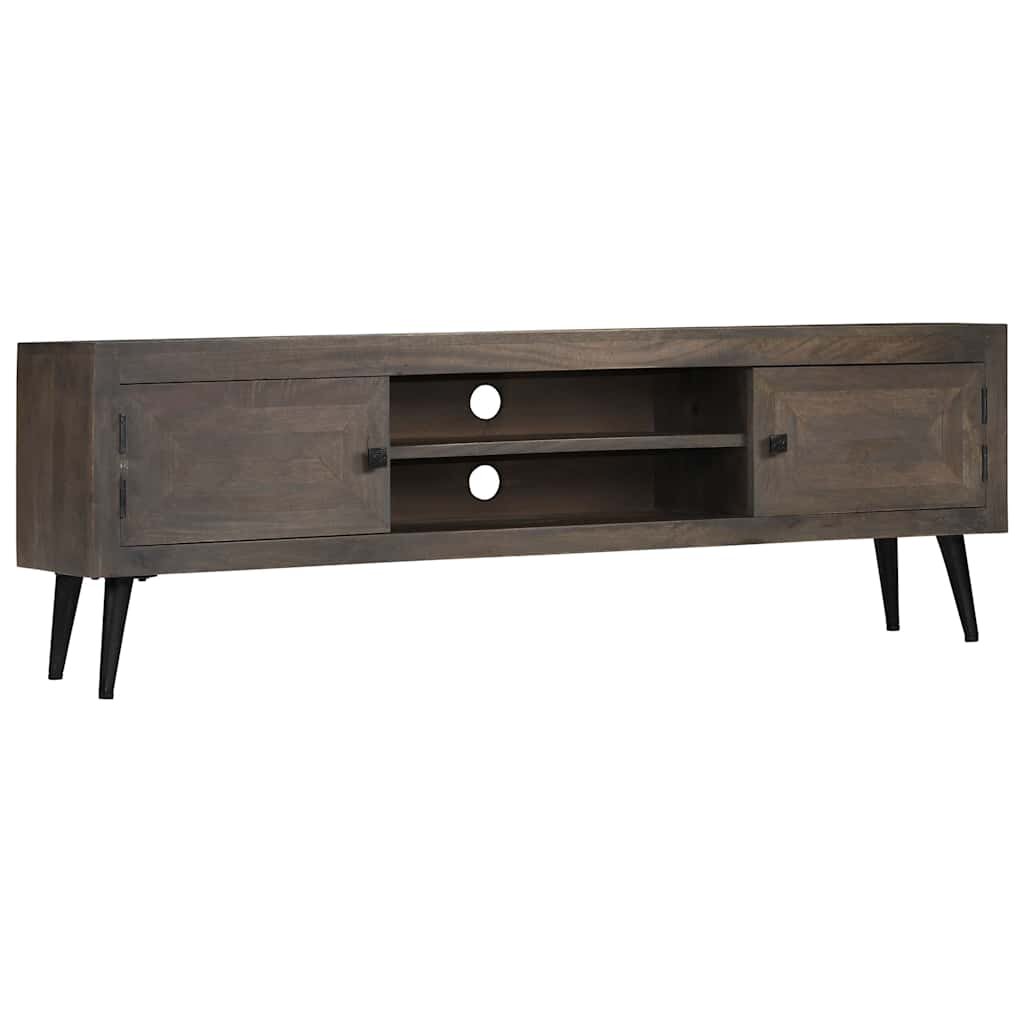 vidaXL ТВ шкаф мангово дърво масив 140x30x45 cм
