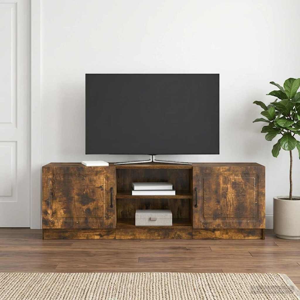 vidaXL ТВ шкаф Опушен дъб 150 x 31 x 47 см Инженерна дървесина
