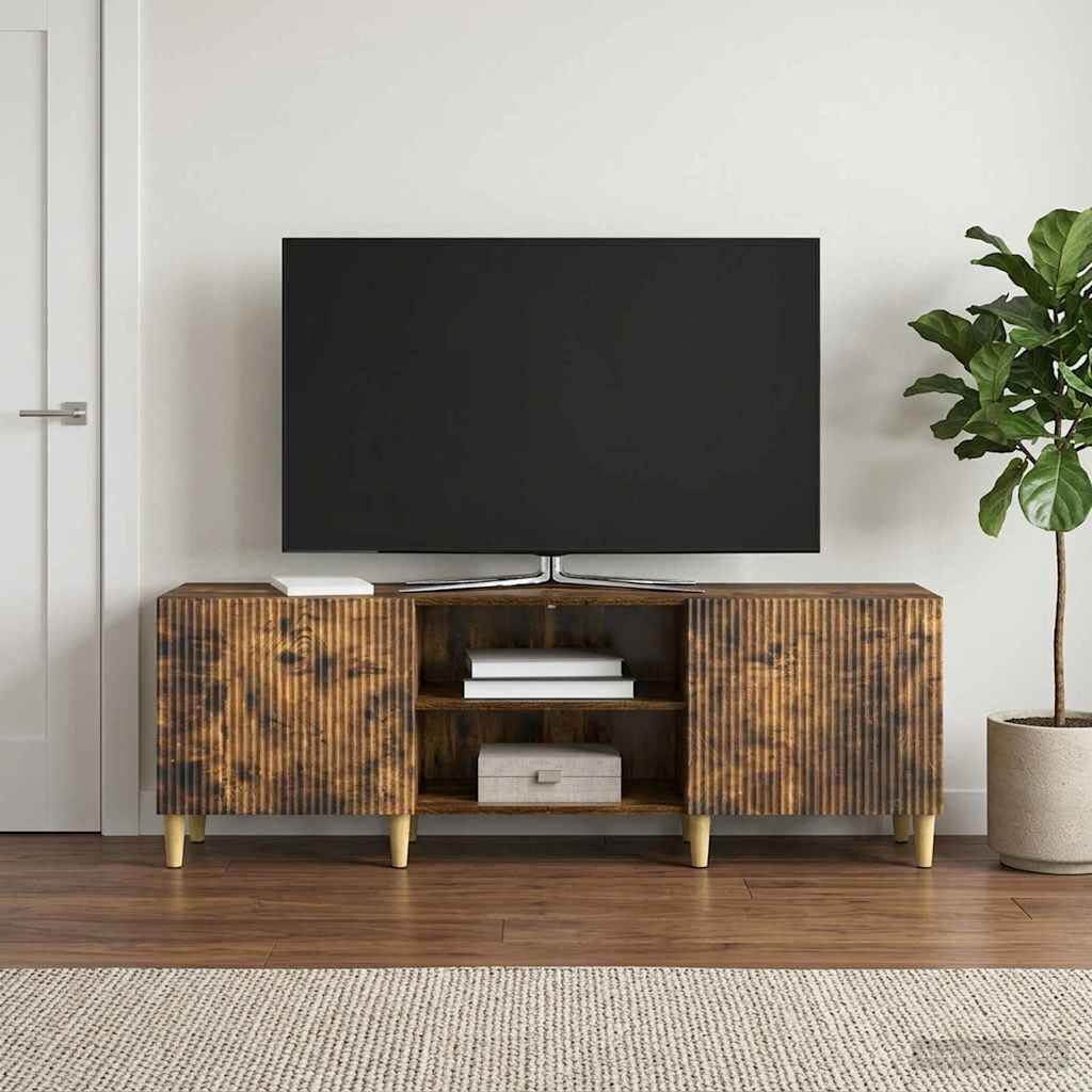 vidaXL ТВ шкаф Опушен дъб 150 x 31 x 50 см Инженерна дървесина