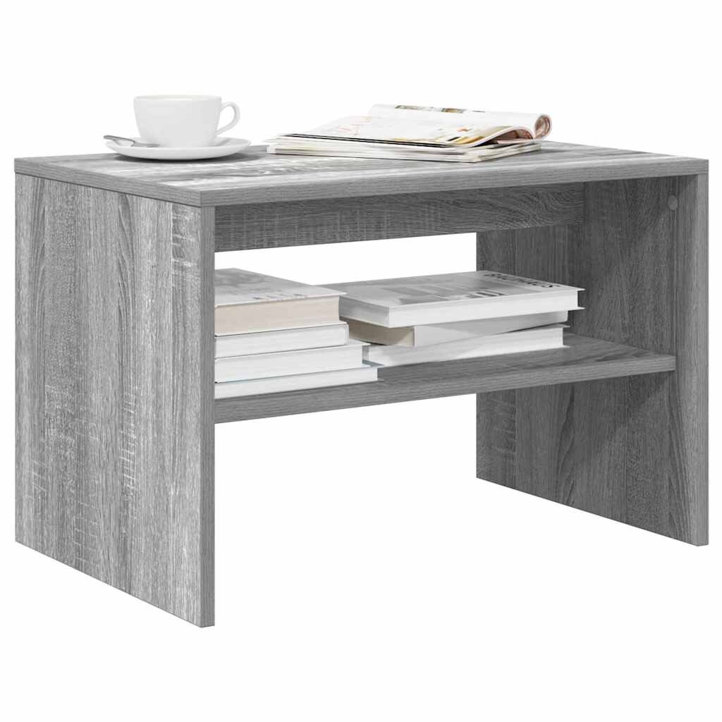 vidaXL ТВ шкаф сив сонома 60x40x40 см инженерно дърво