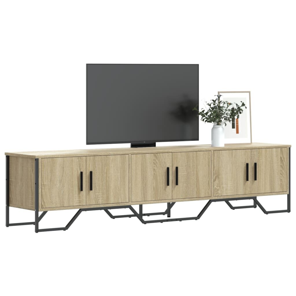 vidaXL ТВ шкаф сонома дъб 180x34x41 см инженерно дърво