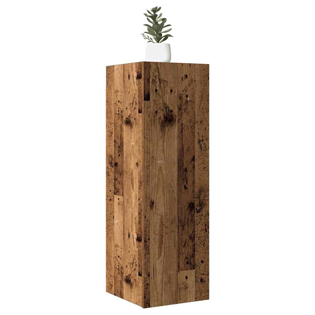 vidaXL ТВ шкаф Старо дърво 305x30x90 cm Инженерна дървесина