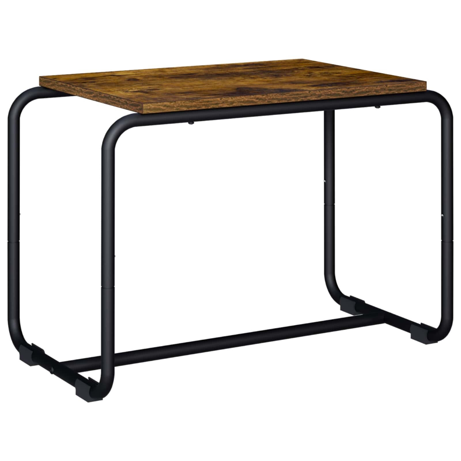 vidaXL ТВ стойка 60 x 35.5 x 42 cm Опушен дъб Инженерна дървесина