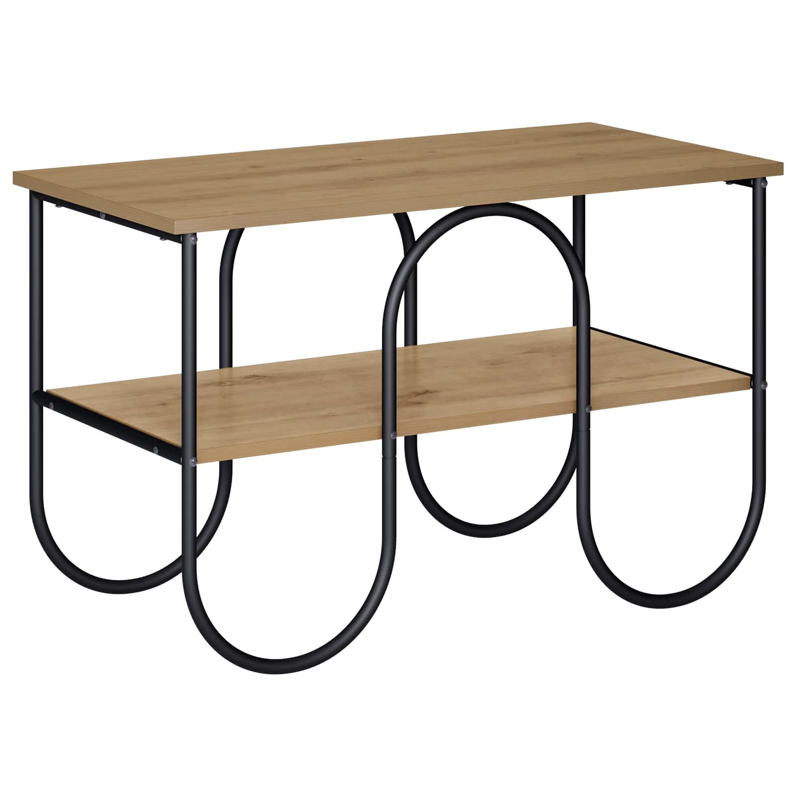 vidaXL ТВ стойка 80 x 40 x 50 cm Дъб артизан Инженерна дървесина