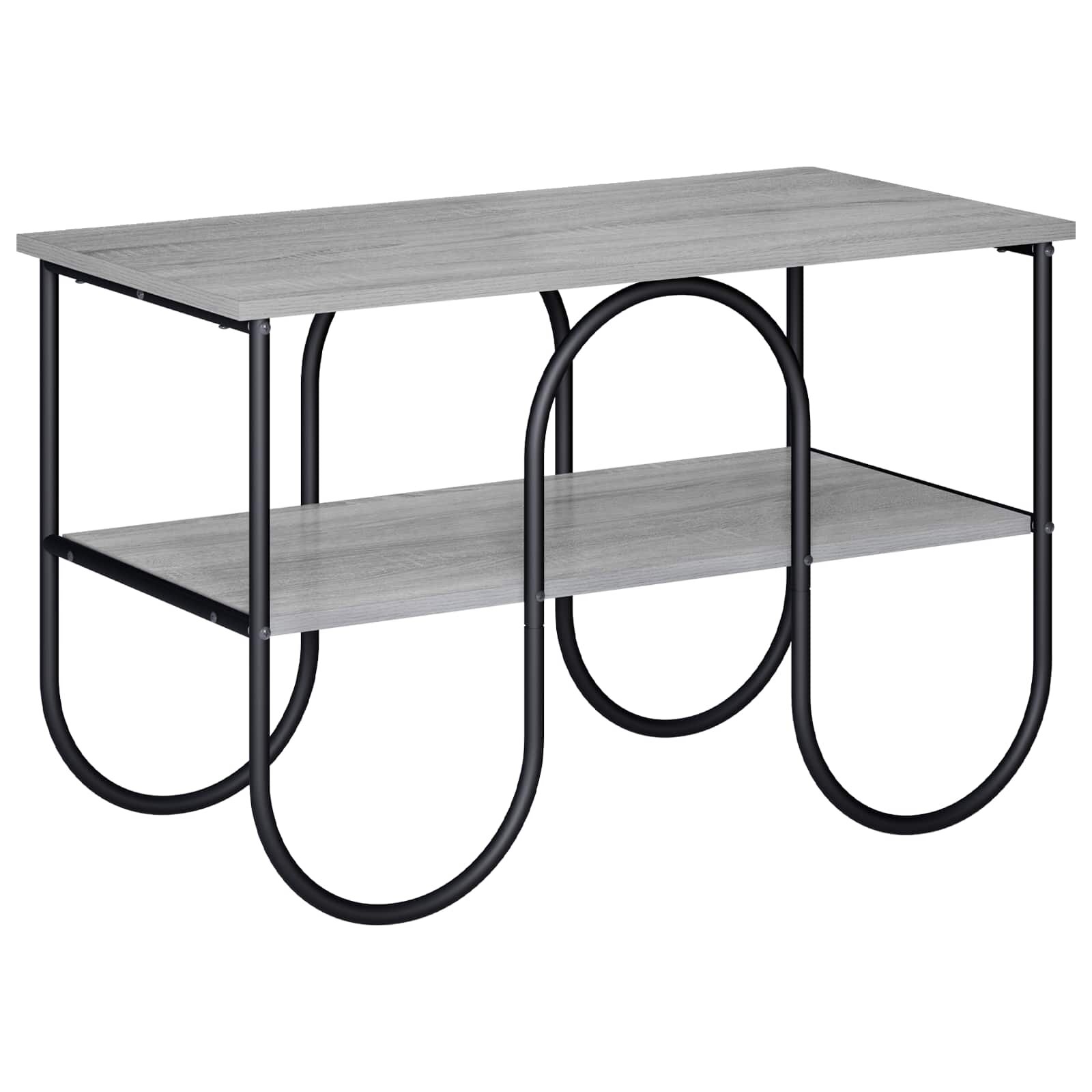 vidaXL ТВ стойка 80 x 40 x 50 cm Сив Сонома Инженерна дървесина