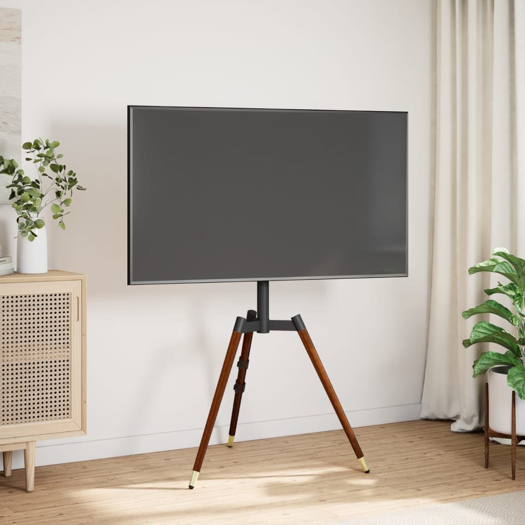 vidaXL ТВ стойка трипод за 37-65-инчов екран Max VESA 400x400 мм 40 кг