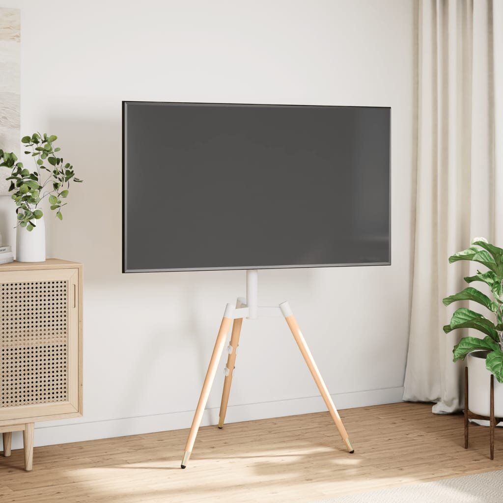 vidaXL ТВ стойка трипод за 37-65-инчов екран Max VESA 400x400 мм 40 кг