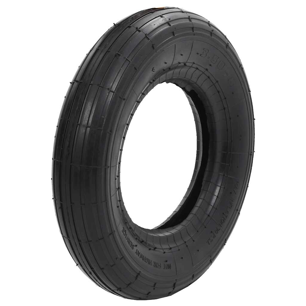 vidaXL Външна гума за ръчна количка 3.50-8 4PR каучук