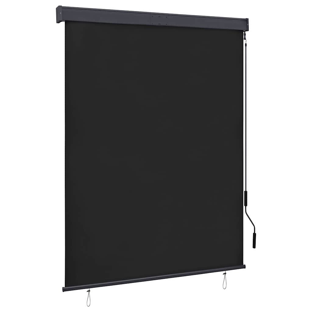 vidaXL Външна ролетна щора 140x250 см антрацит