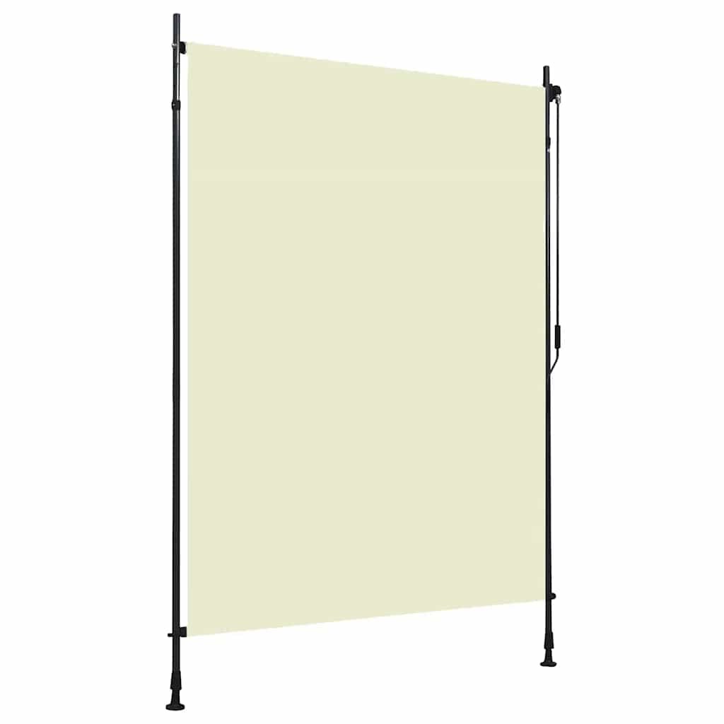 vidaXL Външна ролетна щора 150x270 см кремава