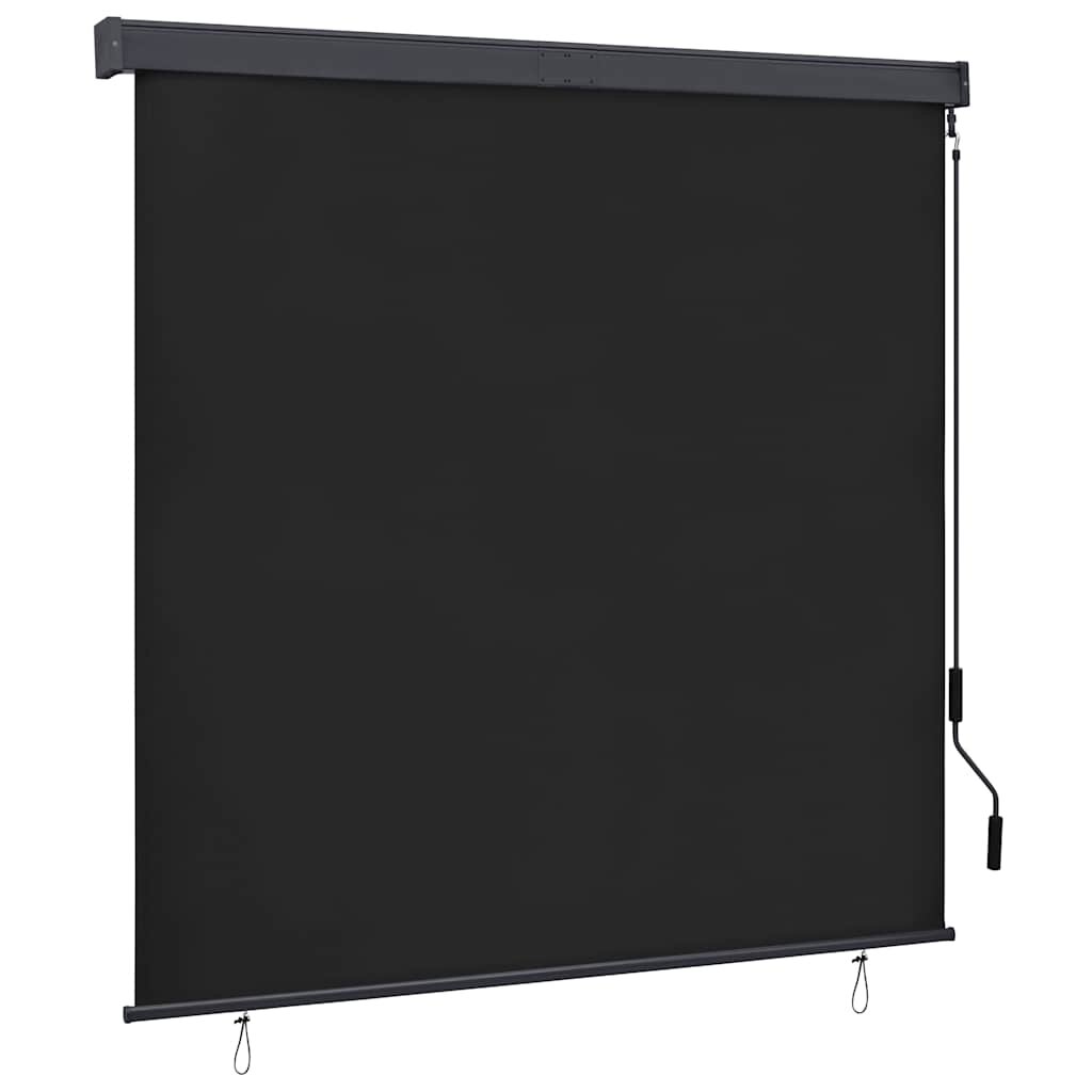 vidaXL Външна ролетна щора 160x250 см антрацит