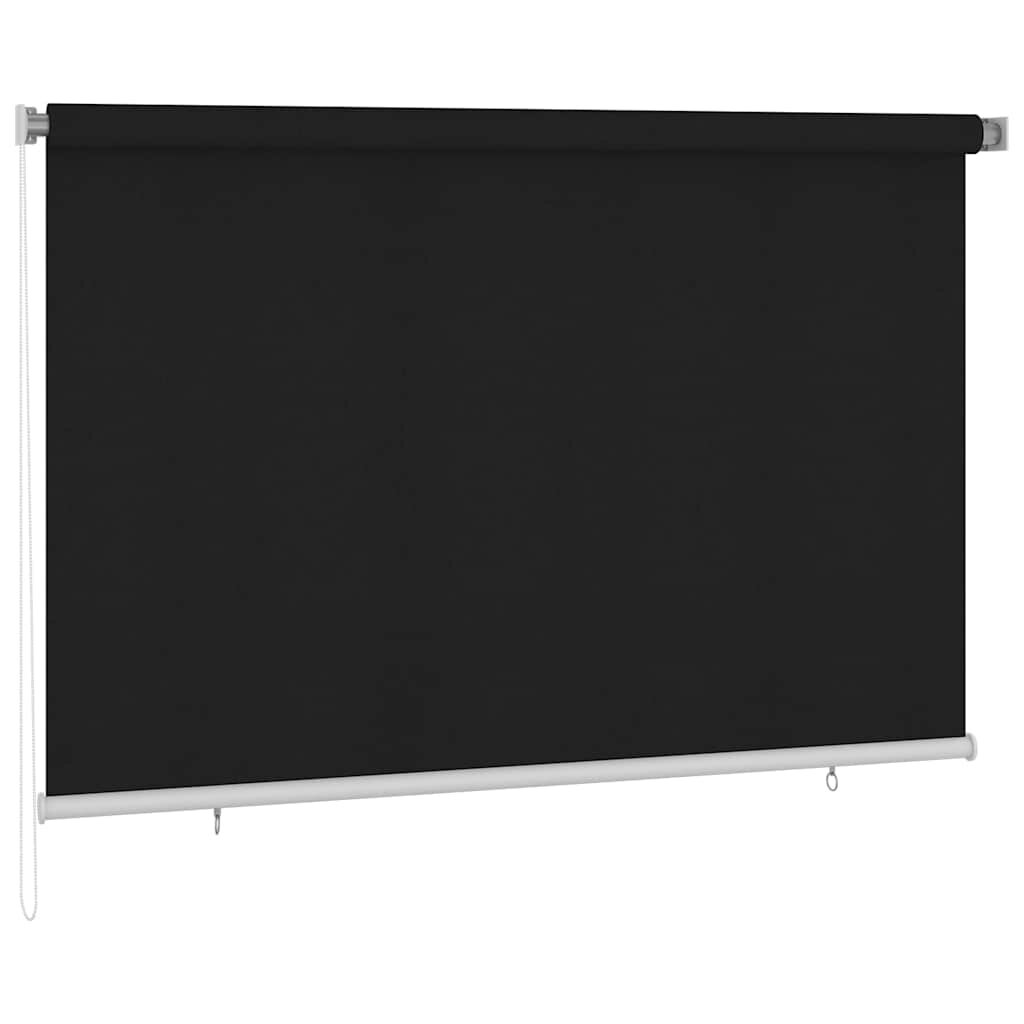 vidaXL Външна ролетна щора 225(Ш)x140(В) см черна