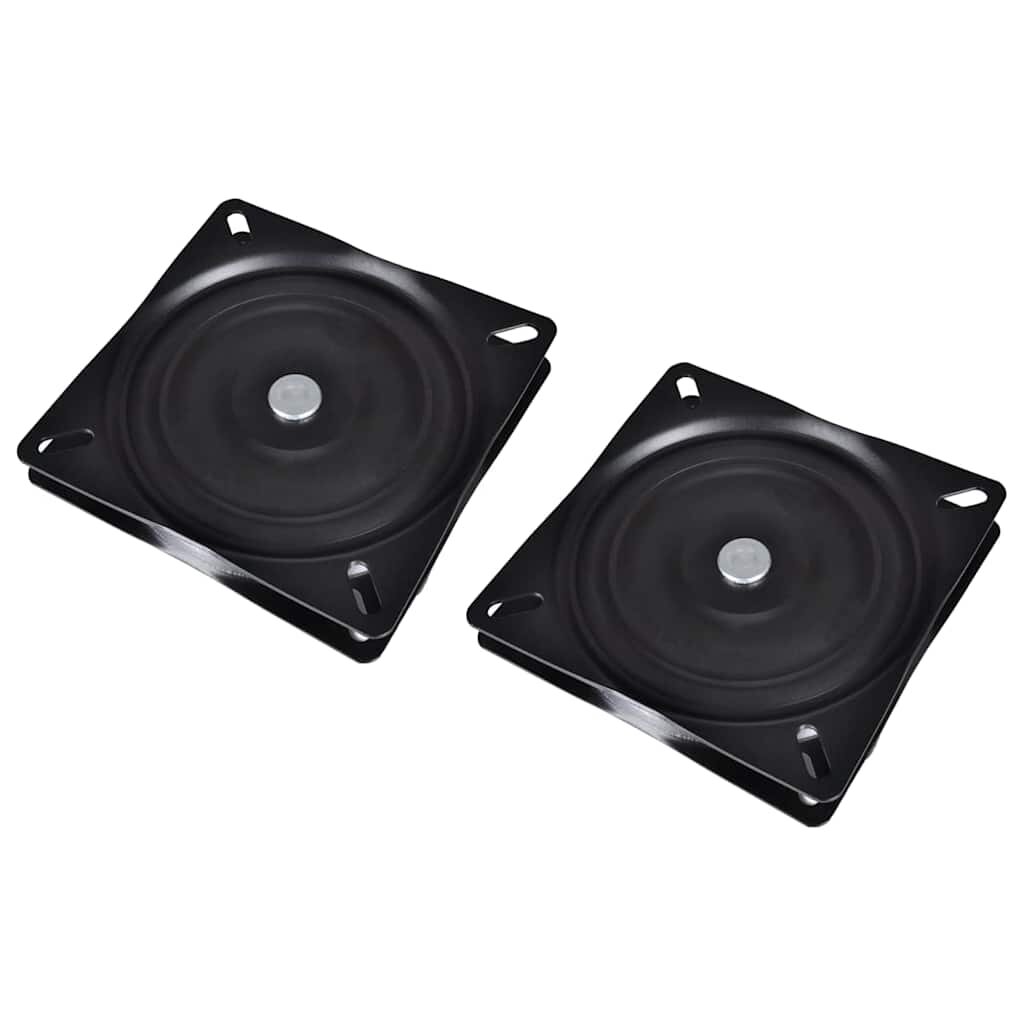 vidaXL Въртящи се механизми за седалки на лодки 2 бр 160x160x25 мм