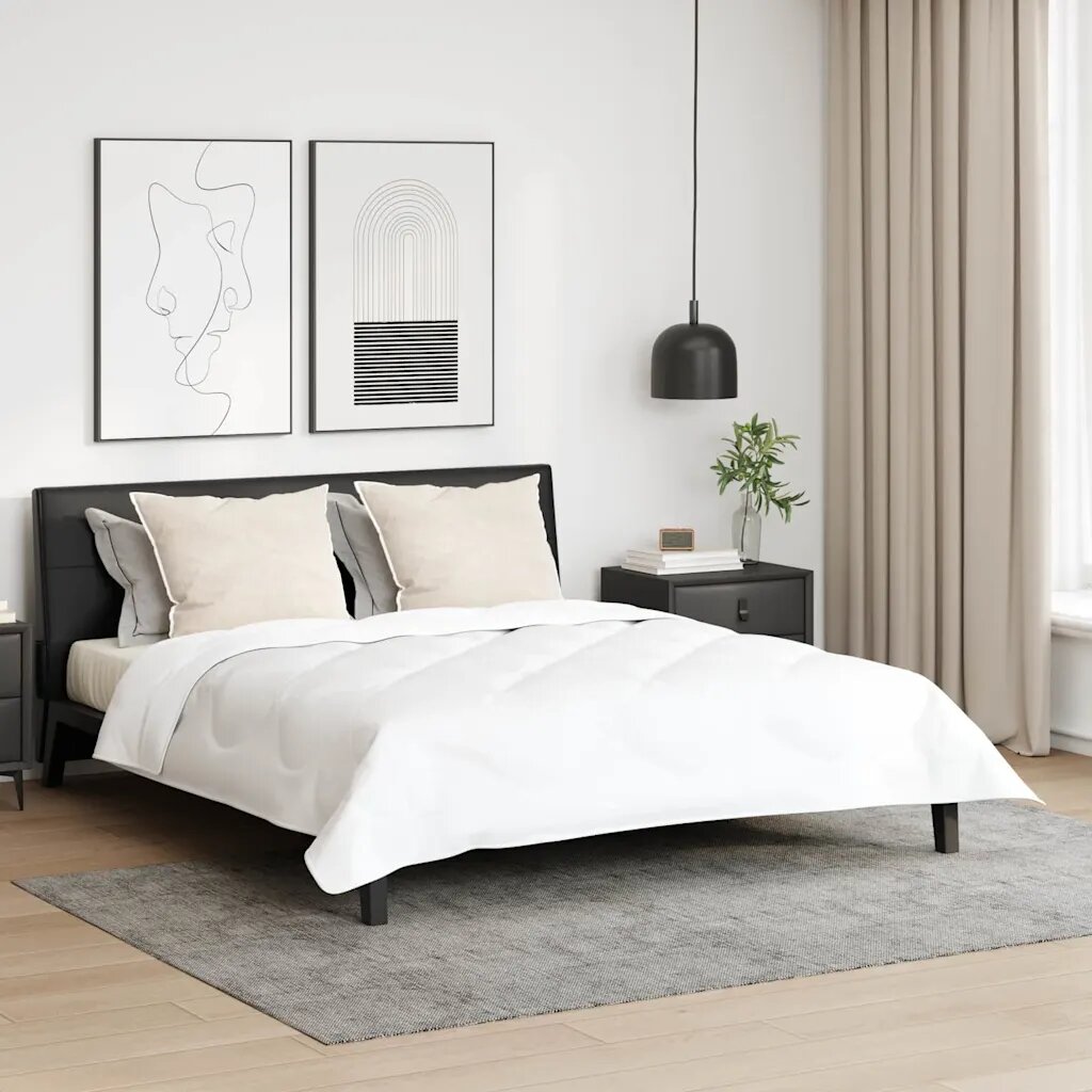 vidaXL Възглавница 2 бр. 79 x 60 x 20 см Полиестер Бяло
