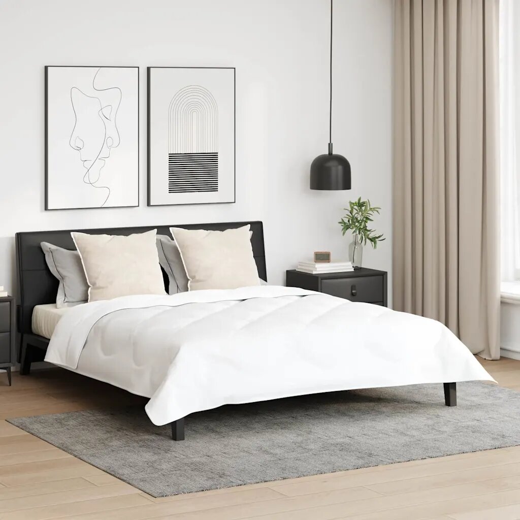 vidaXL Възглавница 2 бр. 80 x 80 x 40 cm Полиестер Бяло