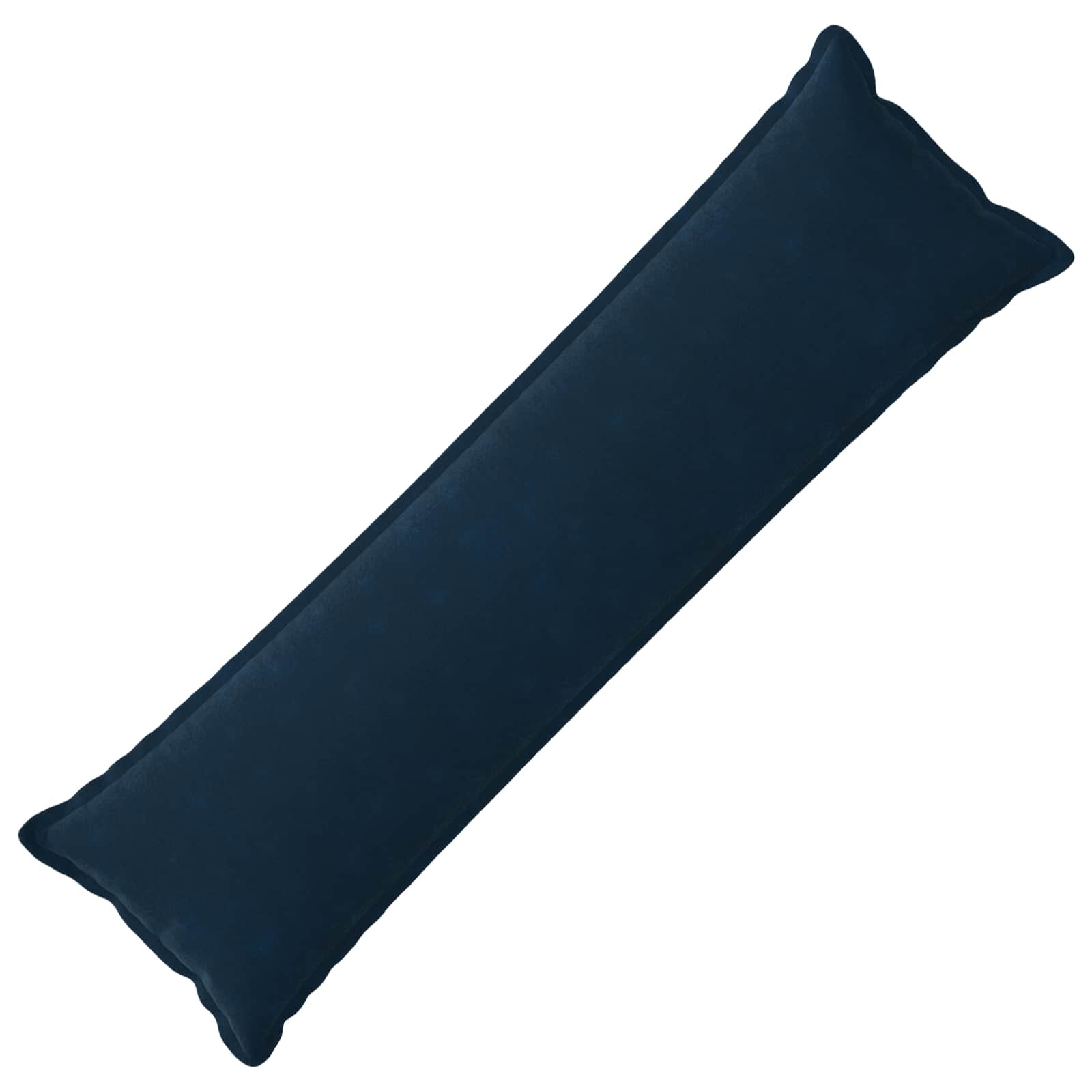 vidaXL Възглавница HOUTEN Синьо 40 x 145 см Микрофибърна фланела